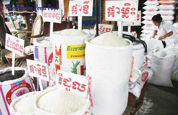 Xuất khẩu gạo Campuchia giảm