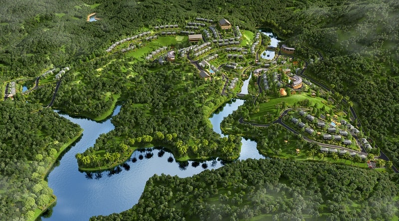 Dự án Sakana Resort Hòa Bình sở hữu vị trí đắc địa