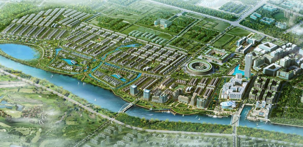 Khu đô thị Thanh Hà mang đến không gian sống màu xanh đầy mát mẻ